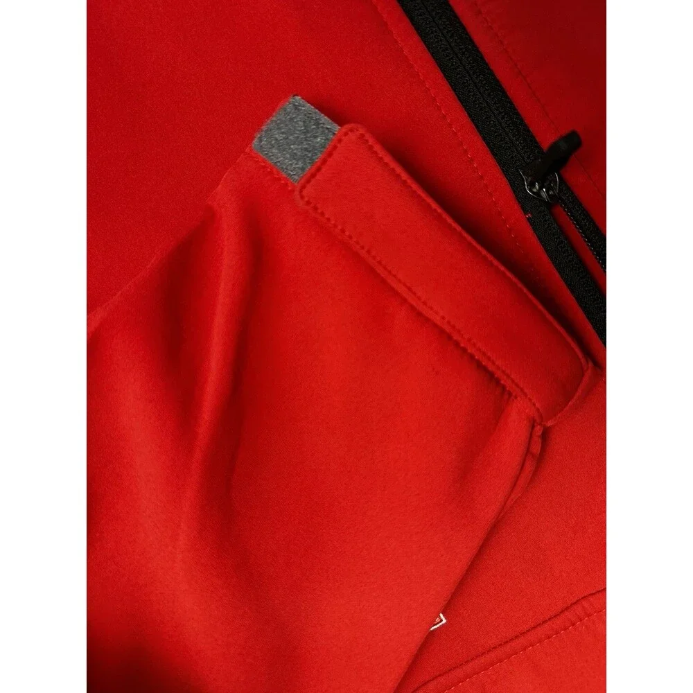 Nebraska Cornhuskers Jacket‎ Men Large Red Full Zip Adult